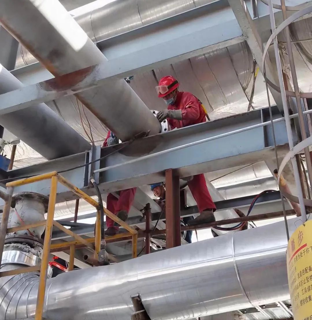 團結一心干勁足 斗志昂揚戰檢修(圖3) 圖片